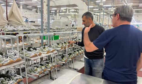 Antonio Decaro incontra il settore calzaturiero