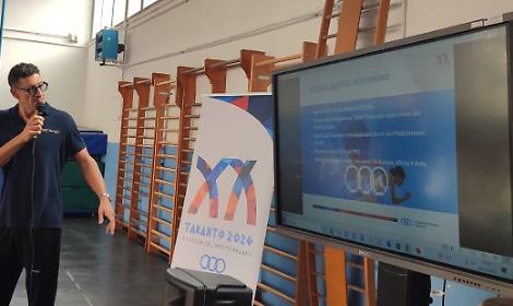 L’olimpionico Luigi Mastrangelo incontra gli studenti