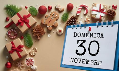 Domenica 30 novembre: gli eventi in Puglia