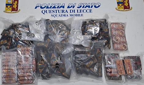 La droga sequestrata