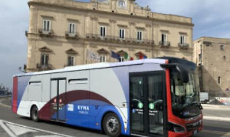 Un mezzo di Kyma Mobilit&agrave;