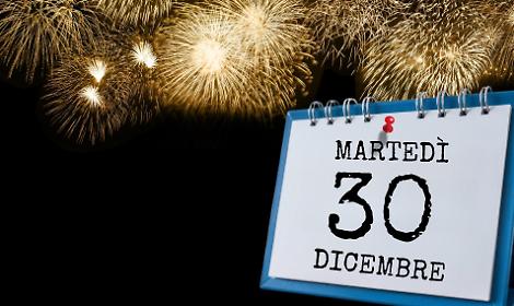 MARTED&igrave; 30 dicembre: gli eventi in Puglia