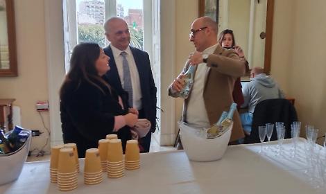 Il brindisi augurale di Piero Bitetti