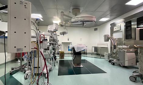 Una delle sale operatorie dell'Ospedale Di Venere di Bari
