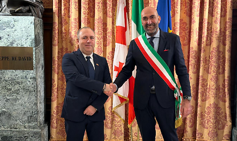 Irakli Koiava e Vito Leccese