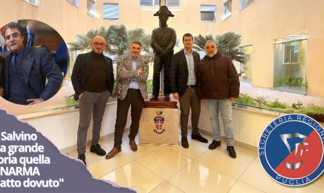 I vertici di Unarma, Sindacato dei carabinieri