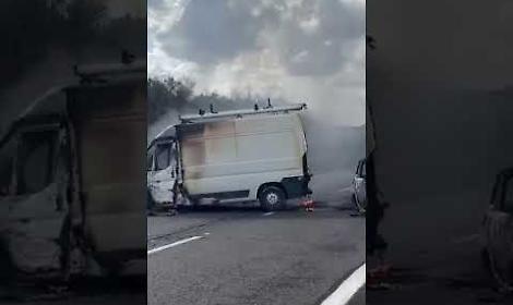 Assalto al portavalori sulla Brindisi Lecce - video di Antonello Tommasi