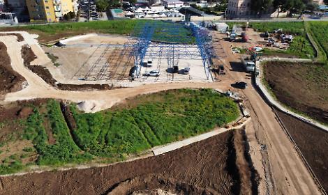 Parco della Rinascita sull'area ex Fibronit