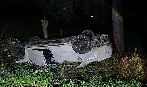 Incidente tra due auto tra Oria e Manduria - foto Bit Live