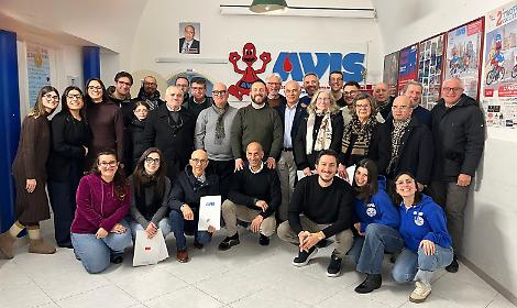 Avis Andria, 3288 donazioni nel 2025: crescono soci e raccolta plasma