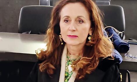 L'avvocato Maria Luigia Tritto in aula