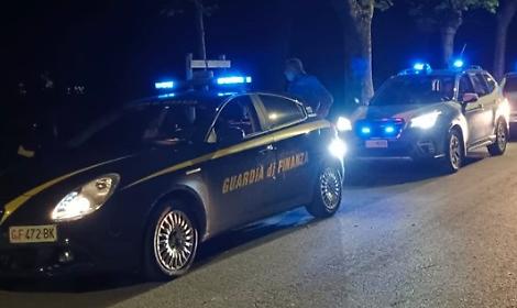 Polizia di Stato e Guardia di Finanza a Monteroni