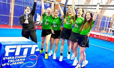 Winter Cup femminile, il Fabs Padel conquista la fase nazionale