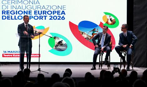Puglia Regione Europea dello Sport 2026, via a una stagione di grandi eventi