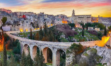 Una veduta di Gravina in Puglia