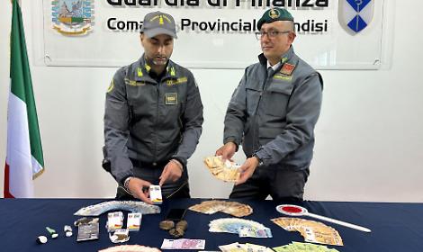 La Guardia di Finanza di Brindisi