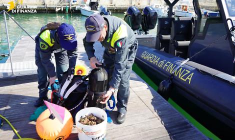 La Guardia di Finanza in azione