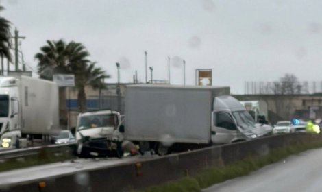 L'incidente sulla SP 231, ex 98 in direzione Bari ad Andria - foto di Bit Live, la vostra voce