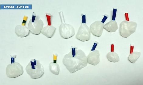 La cocaina sequestrata a Taurisano