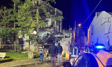 Il crollo a Sanarica - Lecce