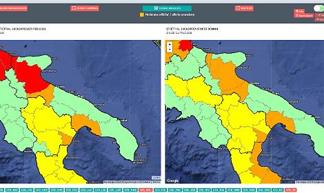 Maltempo in Puglia, scatta l&rsquo;allerta rossa