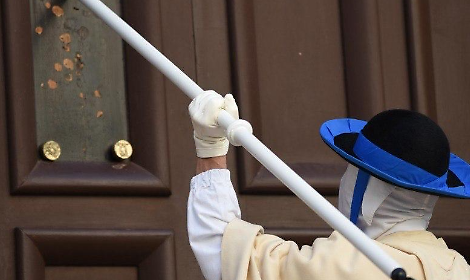 Il rientro della Processione dei Misteri 