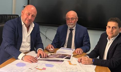 A sinistra Renato Perrini e al centro Vito Gregorio Colacicco