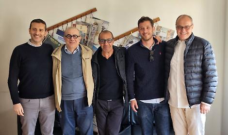 I rappresentanti dell'Ati aggiudicataria