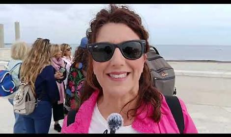 Pulizia delle marine di Melendugno, Romina Power in prima linea