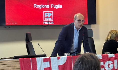 Antonello Barnab&agrave;, Segretario Fp Cgil Puglia