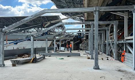 Stadio Iacovone, lavori senza sosta: anche il 1&deg; maggio si accelera