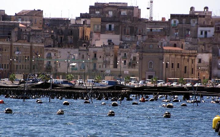 La cittÃ  vecchia vista dal mare