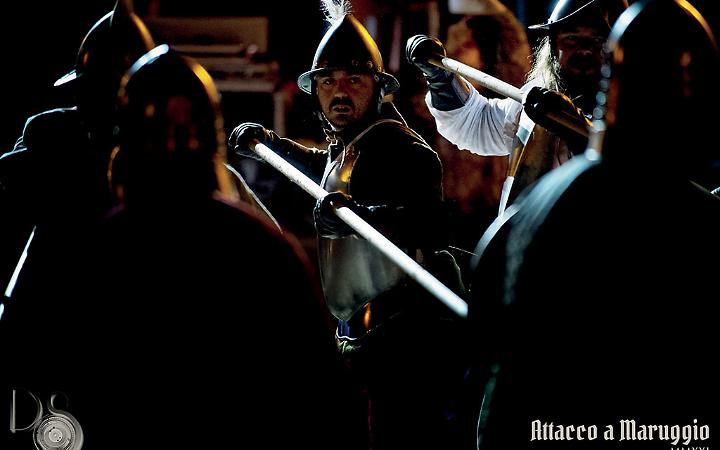 foto di La rievocazione dell'attacco a Maruggio FOTO DOMENICO SEMERARO