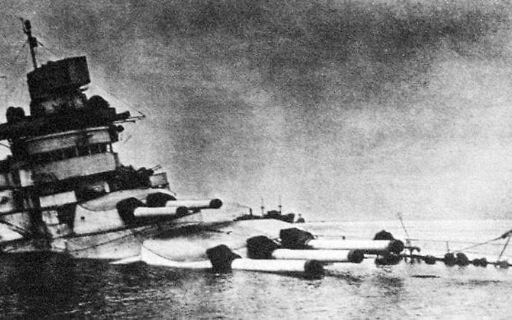 L’affondamento della Cavour nella notte di Taranto, tra l’11 e il 12 novembre 1940