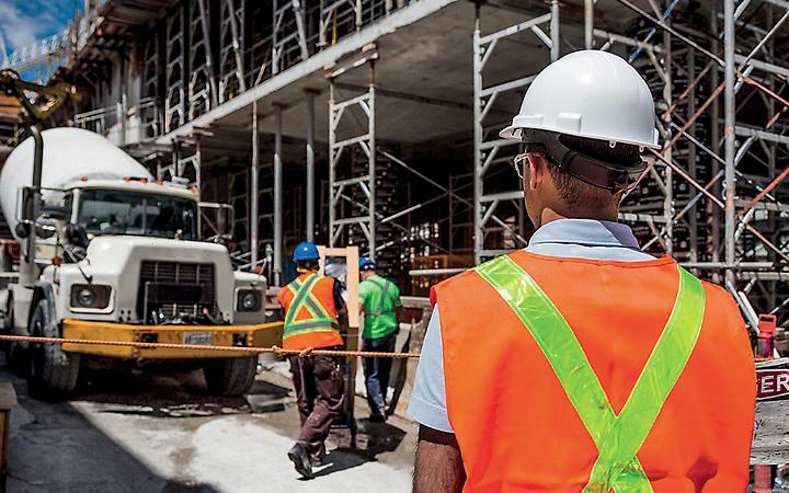 Un cantiere edile