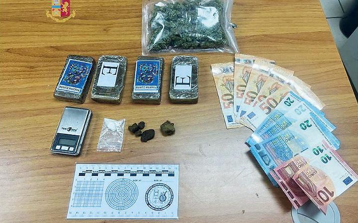 La droga sequestrata