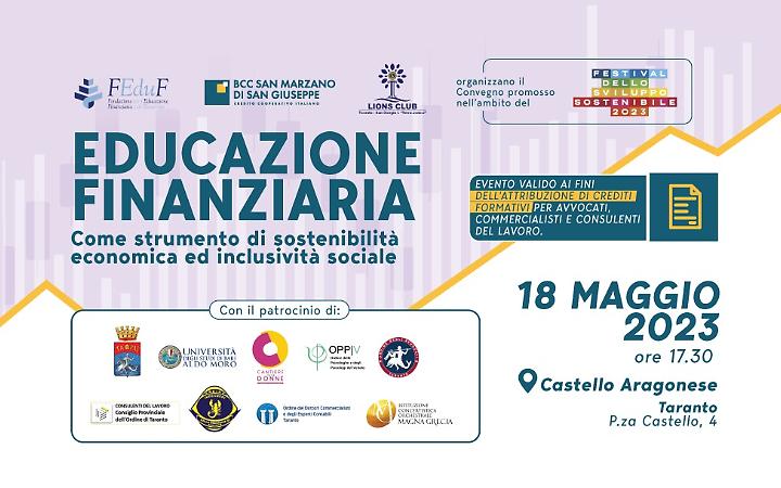 Convegno su parità di genere ed educazione finanziaria