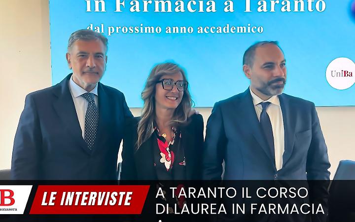 A Taranto il corso di laurea in Farmacia