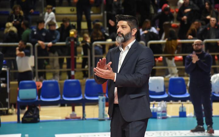 Il coach della Prisma Taranto, Dante Boninfante