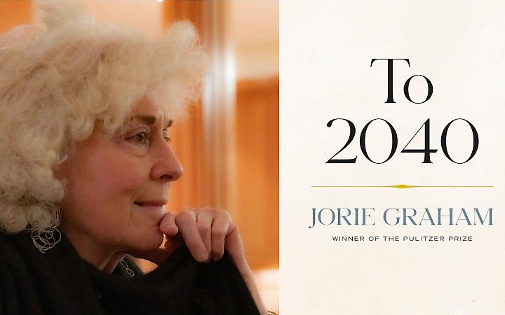 La poetessa statunitense, Jorie Graham, 