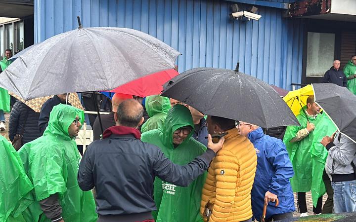 Cominciata la mobilitazione dei lavoratori ex Ilva a Taranto