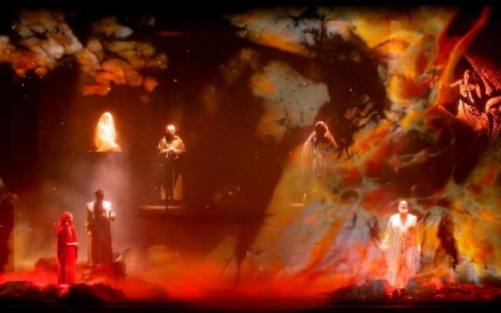 La "Divina Commedia opera musical": foto di scena