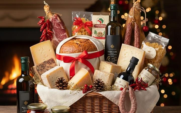 Un cesto natalizio - archivio