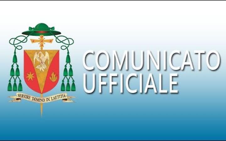 Il vescovo Cornacchia convoca clero e fedeli