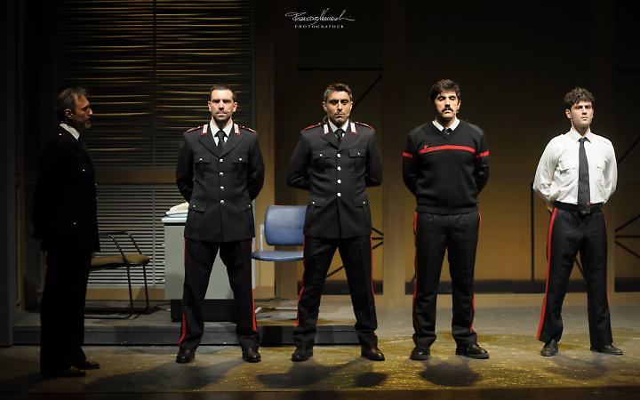 "Minchia Signor Tenente": foto di scena