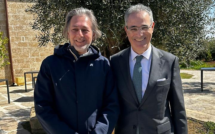 Donato Liuzzi e l'on. Daio Iaia