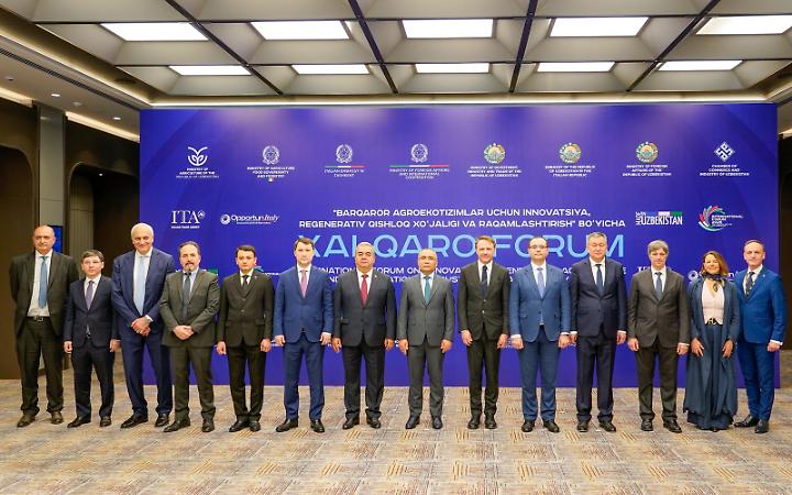 Italia e Asia Centrale, a Tashkent il forum per agricoltura e innovazione