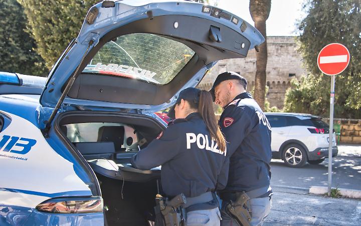 I controlli della Polizia a Taranto