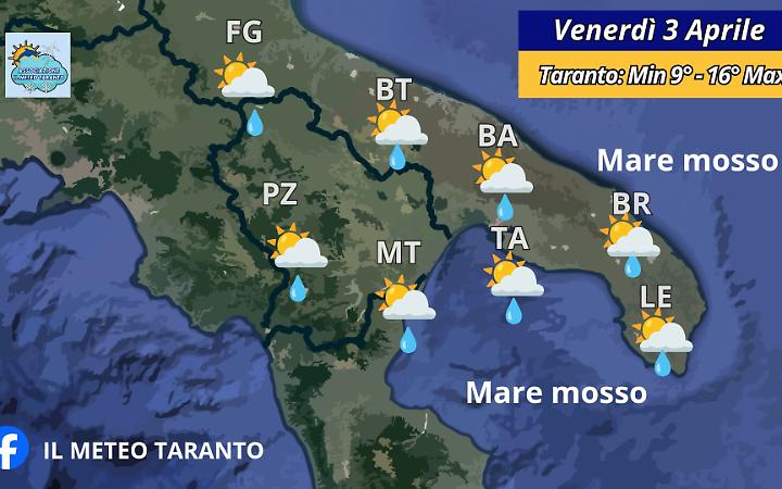 Le previsioni de "Il Meteo Taranto"