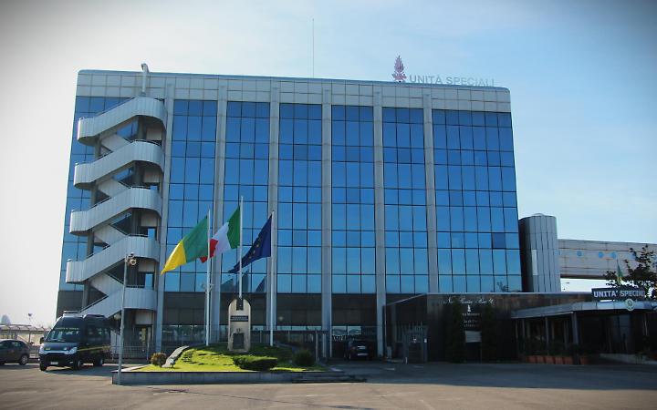 La sede del Nucleo Speciale Beni e Servizi della Guardia di Finanza